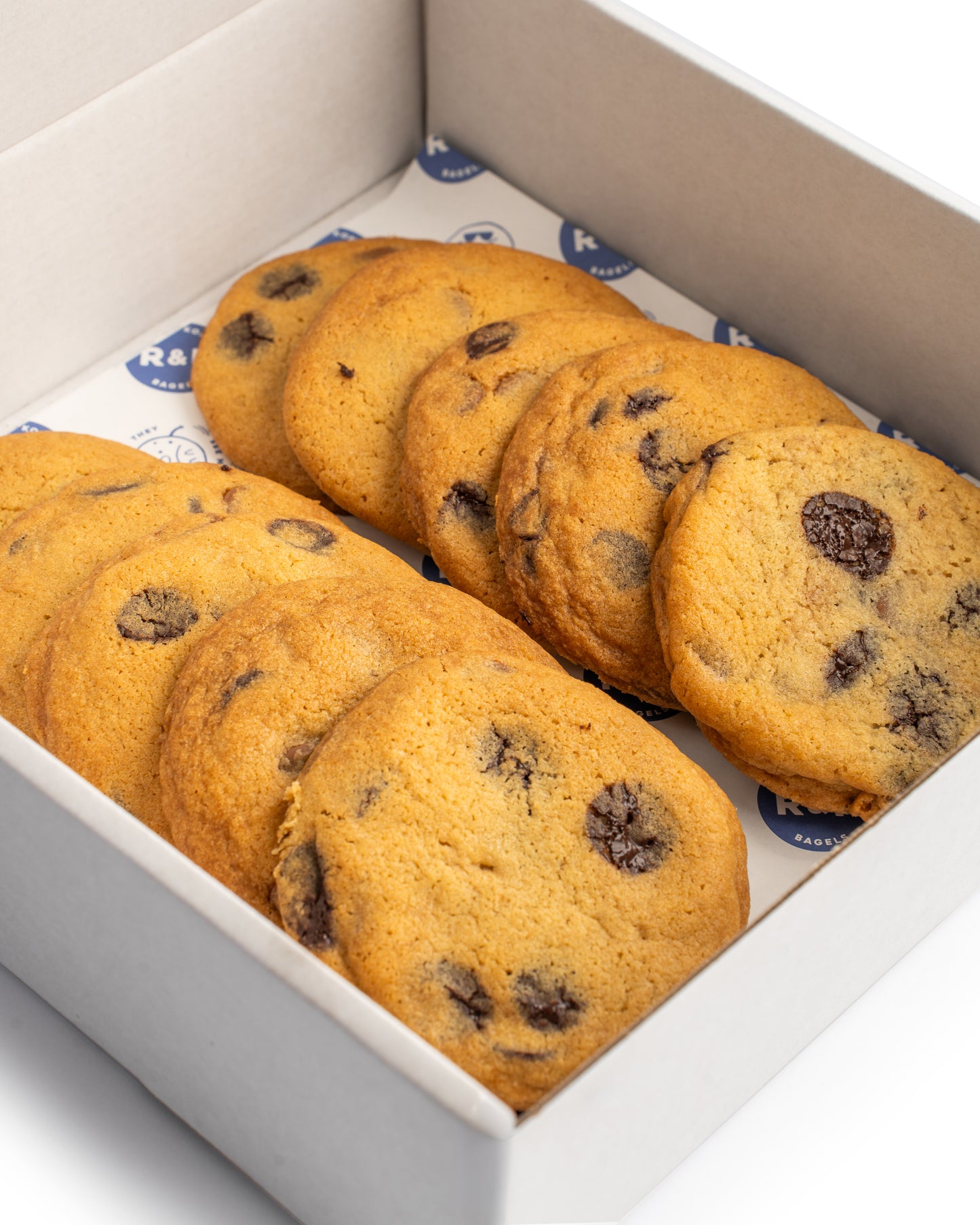 Salted Chocolate Chip Cookies Platter