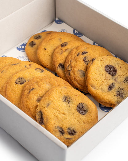 Salted Chocolate Chip Cookies Platter