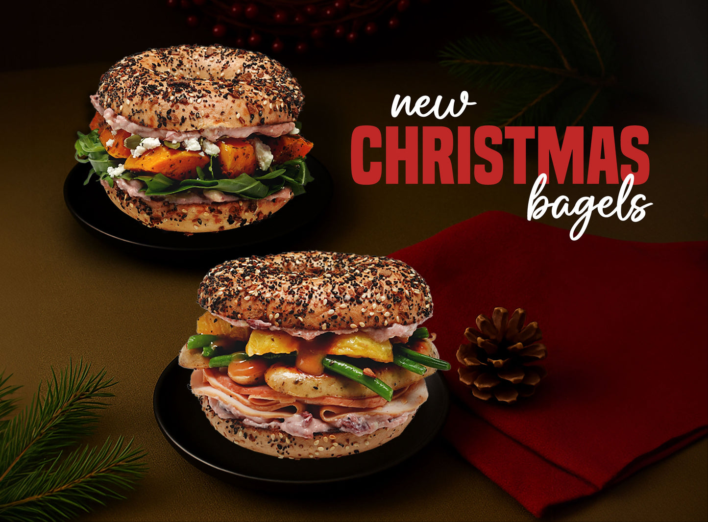 Christmas Bagel Bundles